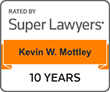 Logo Recognizing The Mottley Law Firm PLC's affiliation with Super Lawyers